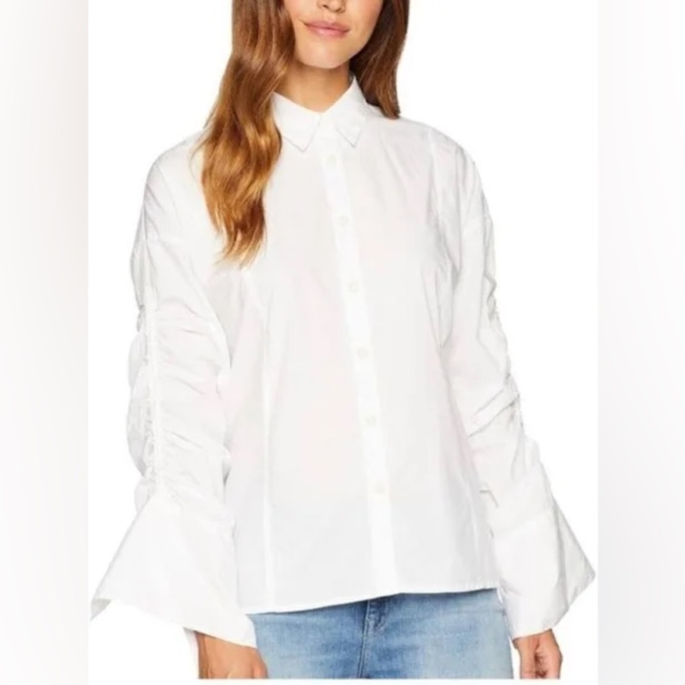 Free People Brown Eyed Girl Button Down Shirt
